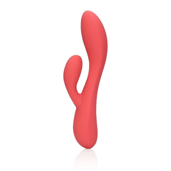Вибратор Loveline Smooth Ultra Soft Rabbit, Силикон, Гладък