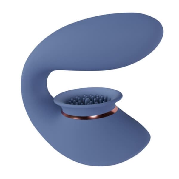 Vibrator with suction stimulator Twitch 3