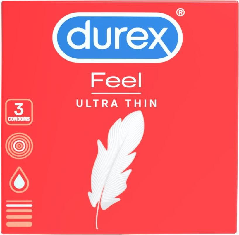 Durex Feel Ultra Thin Презервативи x3 броя
