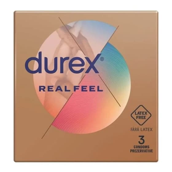 DUREX презервативи REAL FEEL x3
