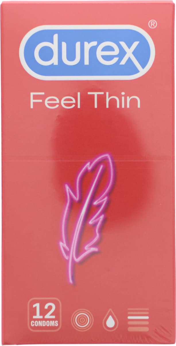 DUREX презервативи FEEL THIN x12