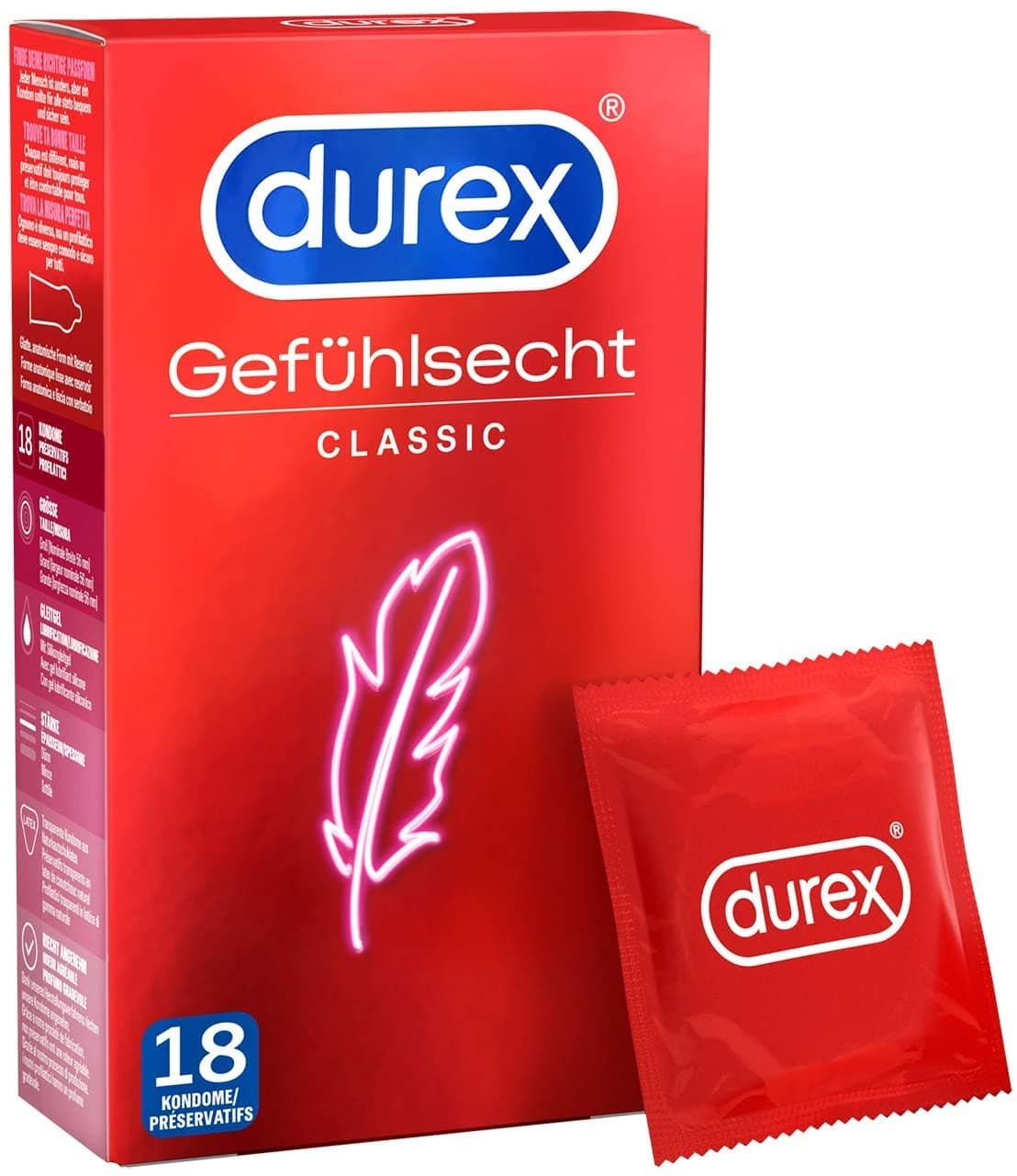 DUREX презервативи FEEL THIN x18